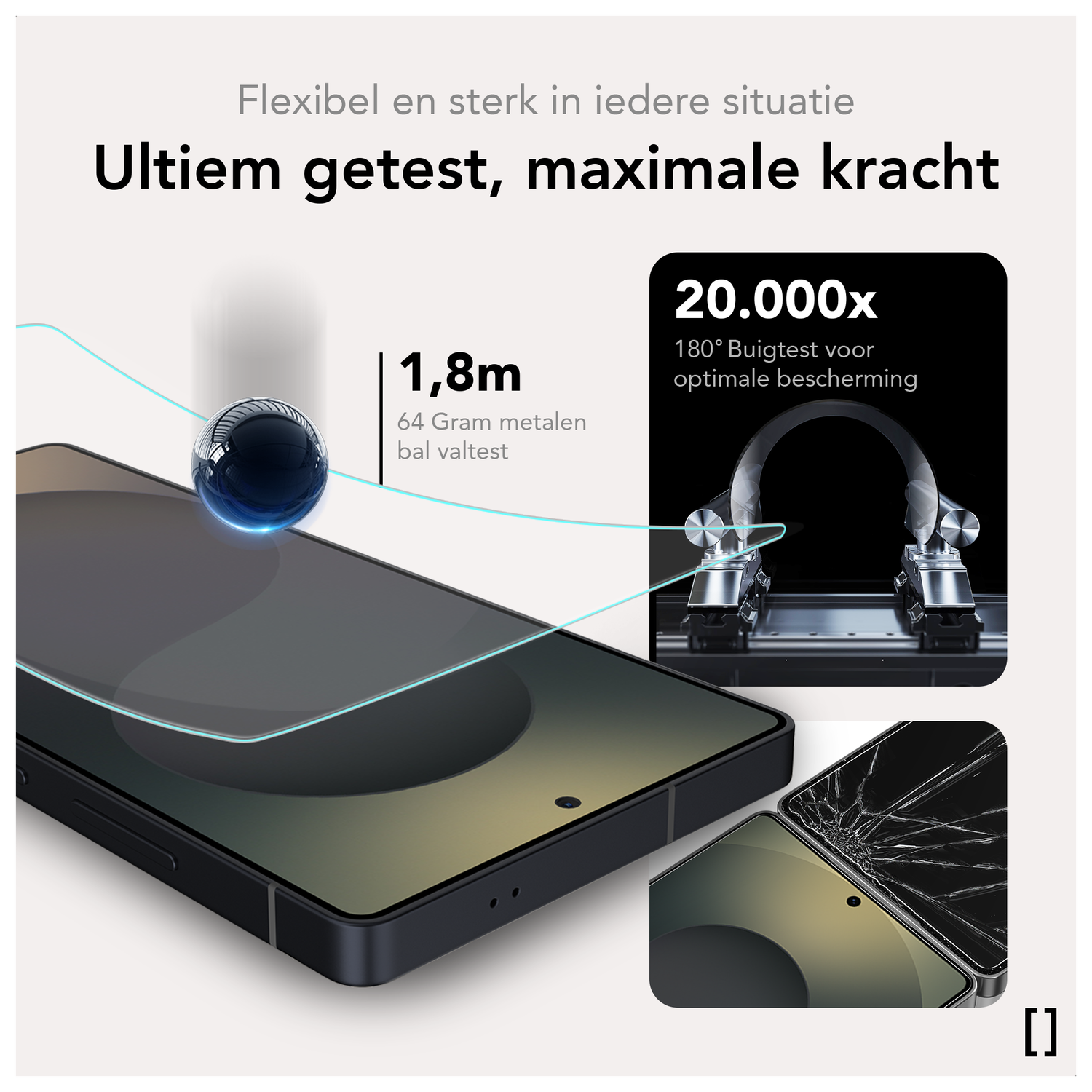NEKIT Pure Samsung Galaxy S24 Tempered GRS Glass Installatiebox (2-Pack) afbeelding 4