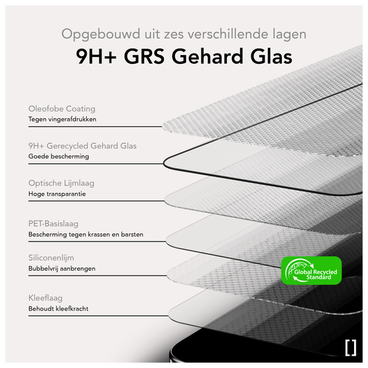 NEKIT Pure Samsung Galaxy S24 Tempered GRS Glass Installatiebox (2-Pack) afbeelding 10