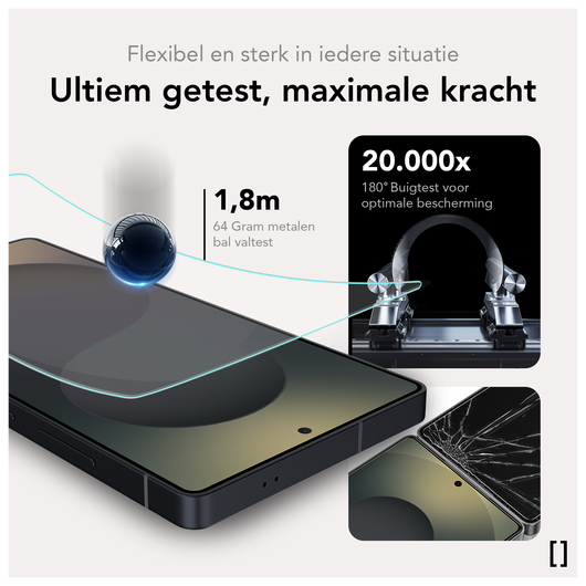 NEKIT Pure Samsung Galaxy S24 Plus Tempered GRS Glass Installatiebox (2-Pack) afbeelding 4