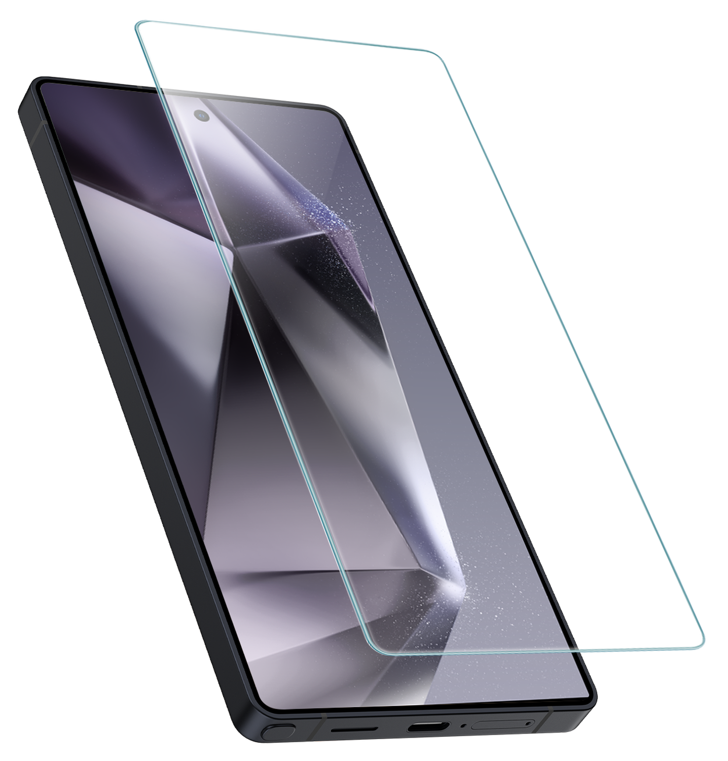 NEKIT Pure Samsung Galaxy S24 Ultra Tempered GRS Glass Installatiebox (2-Pack) afbeelding 2