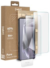 NEKIT Pure Samsung Galaxy S24 Ultra Tempered GRS Glass Installatiebox (2-Pack) afbeelding