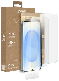 NEKIT Pure Samsung Galaxy S25 Plus Tempered GRS Glass Installatiebox (2-Pack) afbeelding