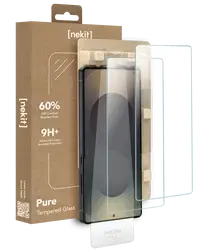NEKIT Pure Samsung Galaxy S25 Ultra Tempered GRS Glass Installatiebox (2-Pack) afbeelding