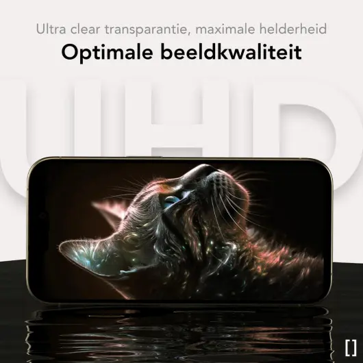 NEKIT Pure iPhone 16e/14/13/13 Pro Tempered GRS Glass Installatiebox (2-Pack) afbeelding 11
