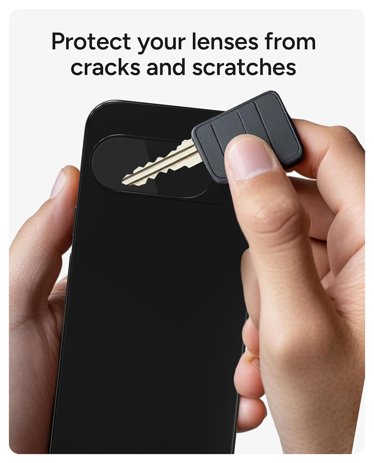 ZAGG InvisibleShield Glass Elite AR Google Pixel 10 Pro XL Camera Protector afbeelding 3