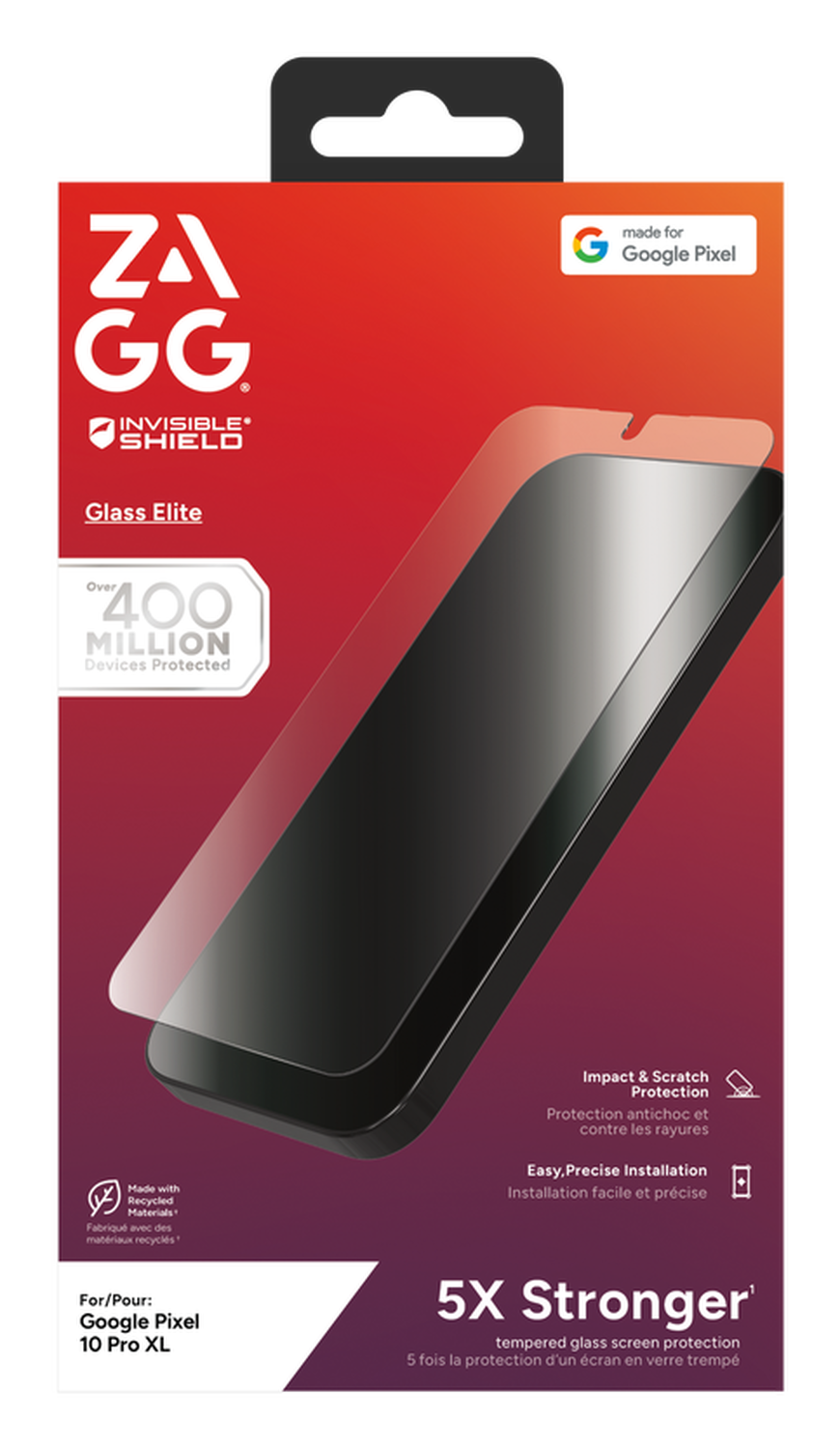 ZAGG InvisibleShield Glass Elite Google Pixel 10 Pro XL/9 Pro XL Screenprotector afbeelding 1