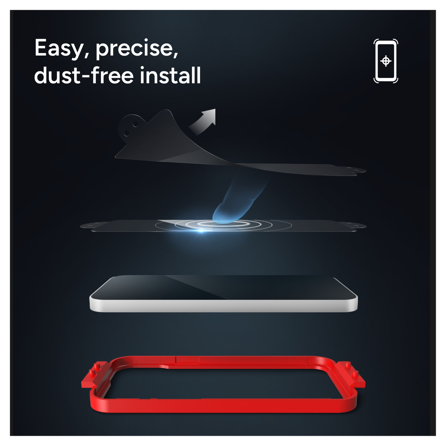 ZAGG InvisibleShield Glass Elite Google Pixel 10 Pro XL/9 Pro XL Screenprotector afbeelding 2