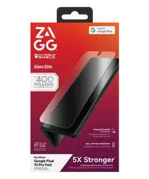 ZAGG InvisibleShield Glass Elite Google Pixel 10 Pro Fold Screen Protector afbeelding