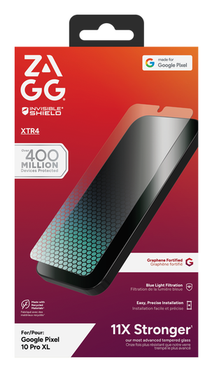 ZAGG InvisibleShield Glass XTR4 Google Pixel 10 Pro XL/9 Pro XL Screen Protector afbeelding 1