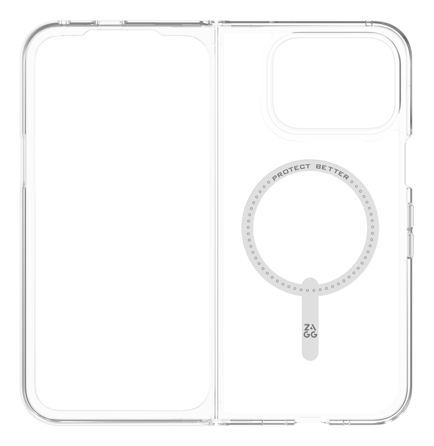 ZAGG Bridgetown Snap Google Pixel 10 Pro Fold Hoesje MagSafe Transparant afbeelding 4