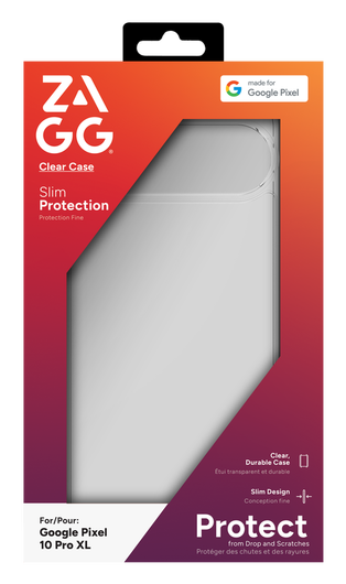 ZAGG Clear Case Google Pixel 10 Pro XL Hoesje Back Cover Transparant afbeelding 2