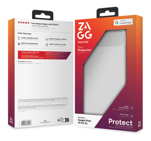 ZAGG Clear Case Google Pixel 10 Pro XL Hoesje Back Cover Transparant afbeelding 9