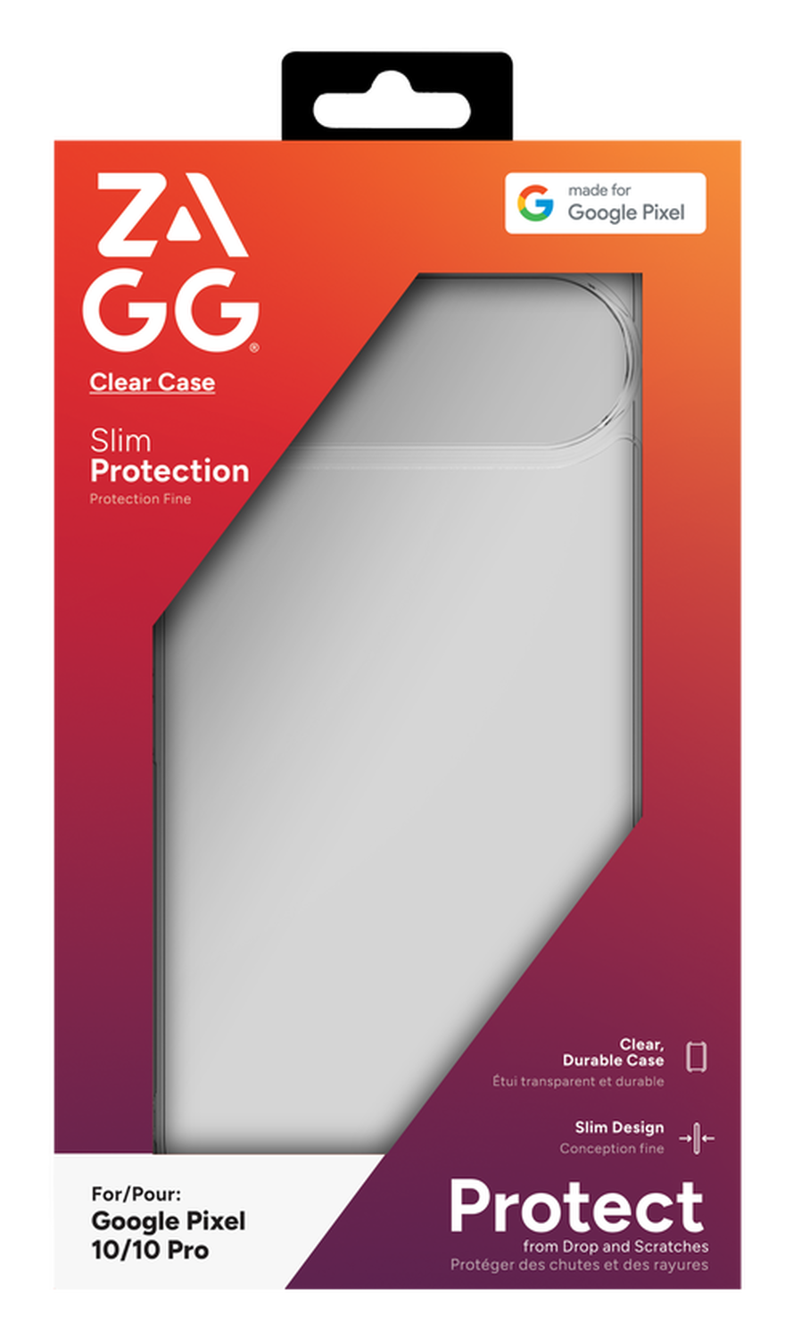 ZAGG Clear Case Google Pixel 10 / 10 Pro Hoesje Back Cover Transparant afbeelding 2