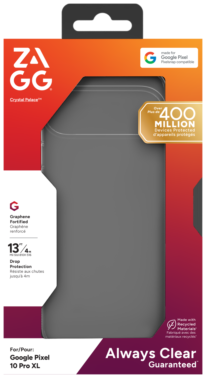 ZAGG Crystal Palace Google Pixel 10 Pro XL Hoesje 4M DropProof Transparant afbeelding 13