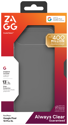 ZAGG Crystal Palace Google Pixel 10 Pro XL Hoesje 4M DropProof Transparant afbeelding 13