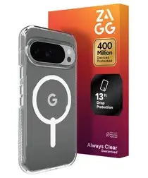 ZAGG Crystal Palace Snap Google Pixel 10 Pro XL Hoesje MagSafe Transparant afbeelding