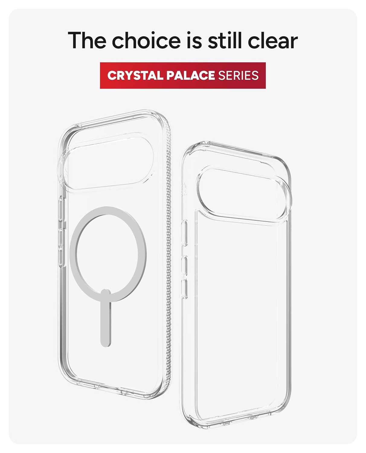 ZAGG Crystal Palace Snap Google Pixel 10 Pro XL Hoesje MagSafe Transparant afbeelding 5