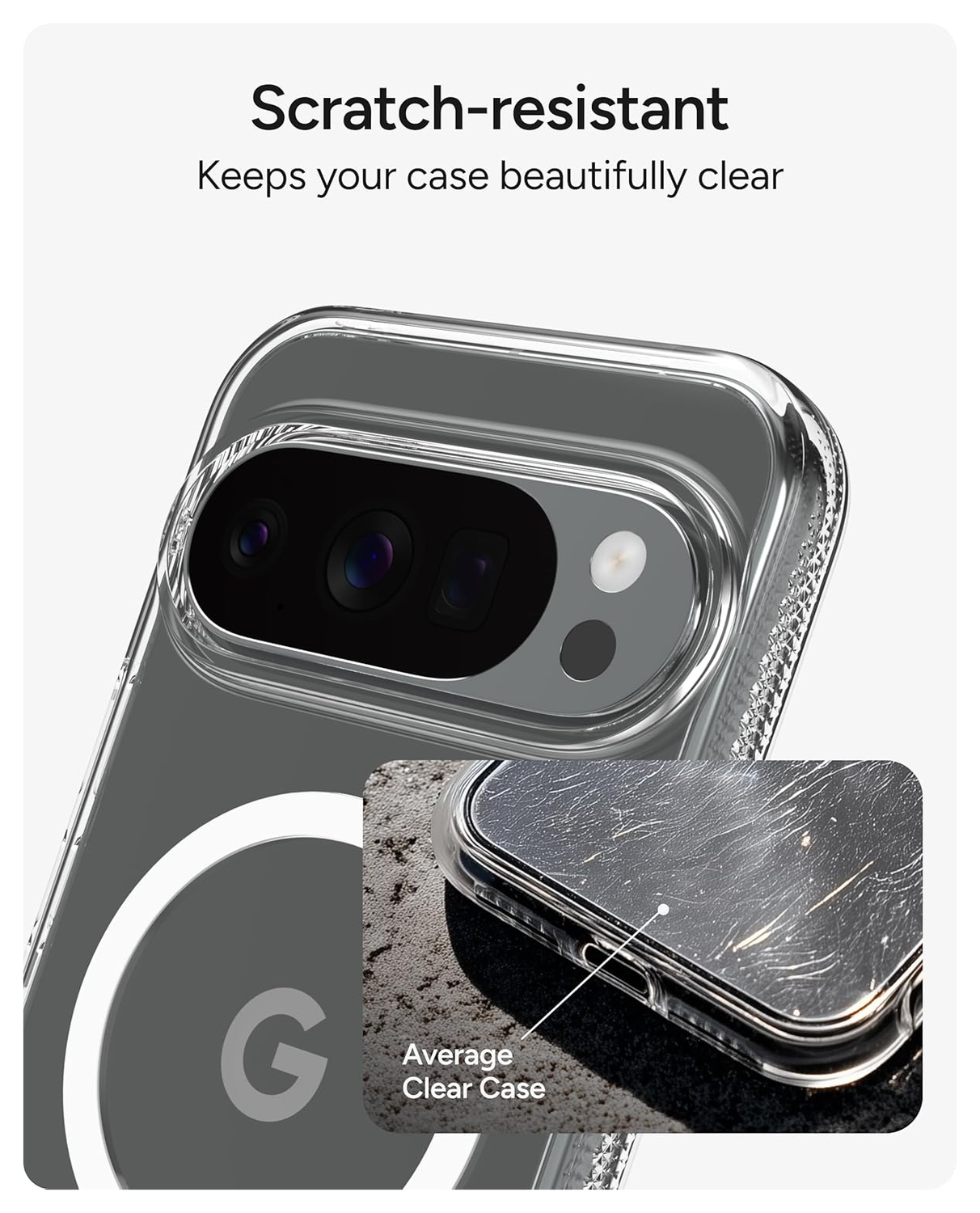 ZAGG Crystal Palace Snap Google Pixel 10 Pro XL Hoesje MagSafe Transparant afbeelding 9