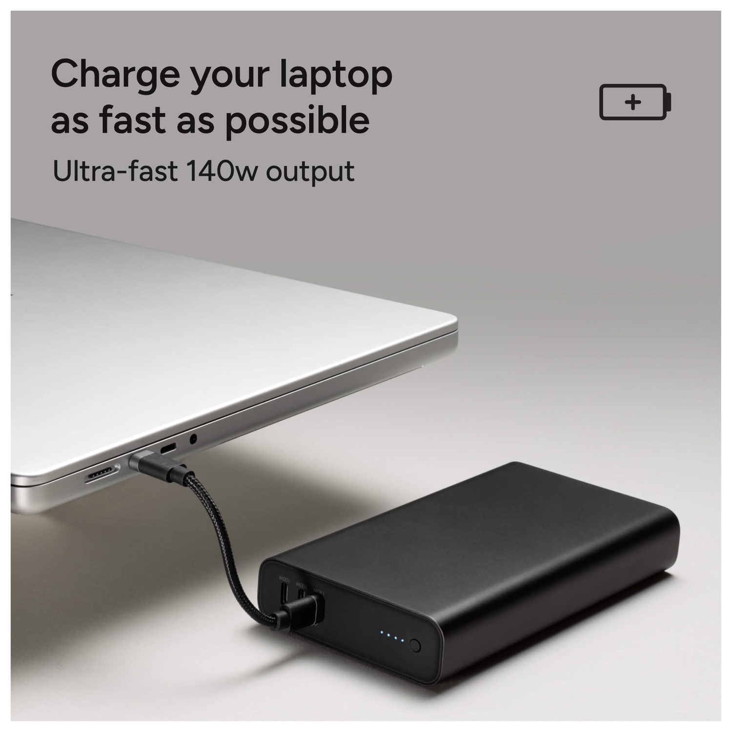 ZAGG Mophie Powerstation Ultra 25.000 mAh USB-C Powerbank 140W Zwart afbeelding 2