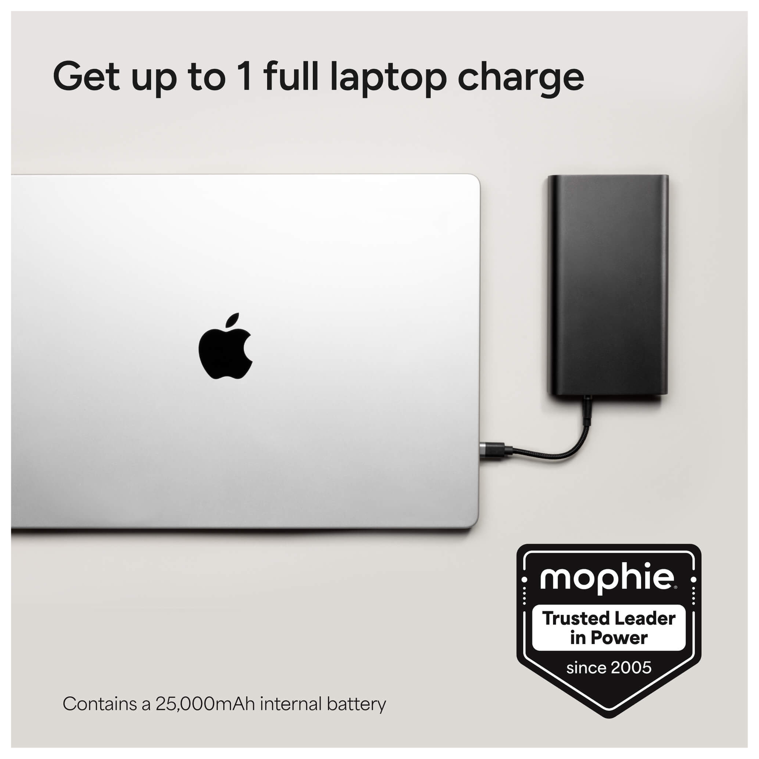 ZAGG Mophie Powerstation Ultra 25.000 mAh USB-C Powerbank 140W Zwart afbeelding 3
