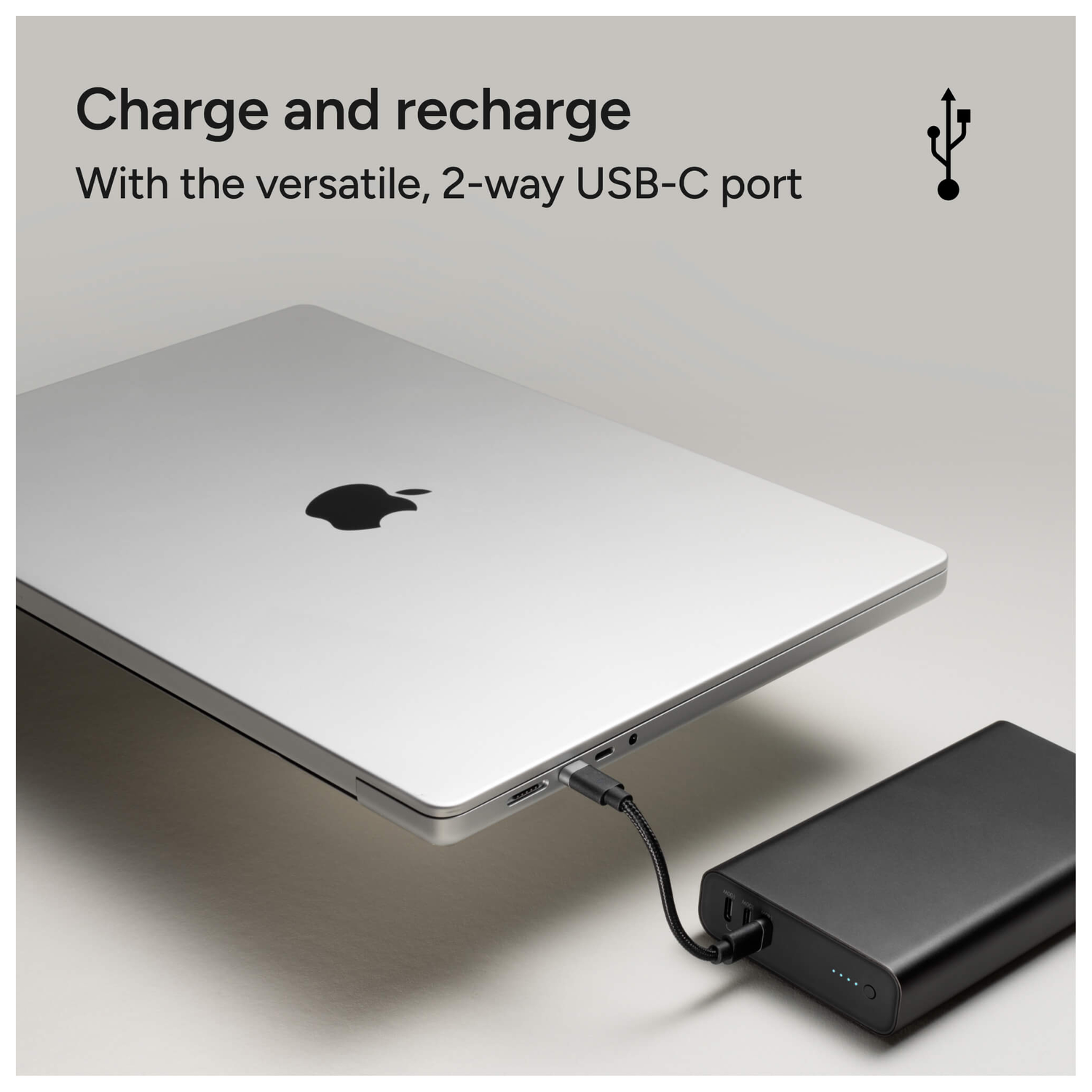 ZAGG Mophie Powerstation Ultra 25.000 mAh USB-C Powerbank 140W Zwart afbeelding 6