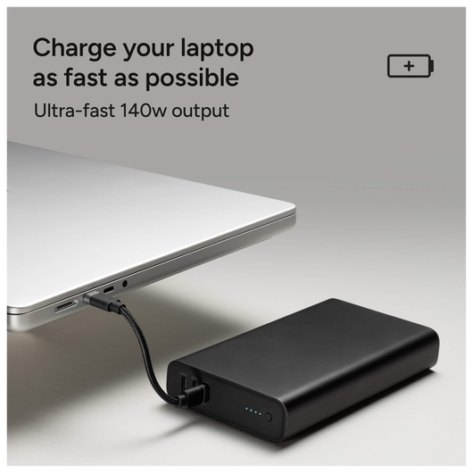 ZAGG Mophie Powerstation Ultra 25.000 mAh USB-C Powerbank 140W Zwart afbeelding 2