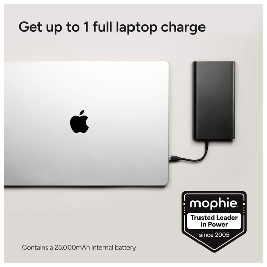 ZAGG Mophie Powerstation Ultra 25.000 mAh USB-C Powerbank 140W Zwart afbeelding 3