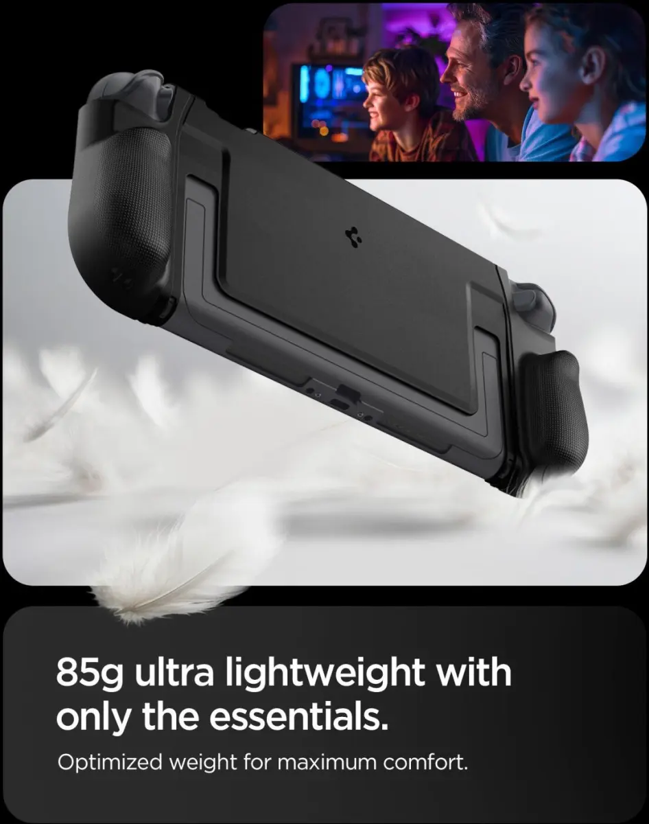 Spigen Dual Grip Nintendo Switch 2 Hoes Zwart afbeelding 5