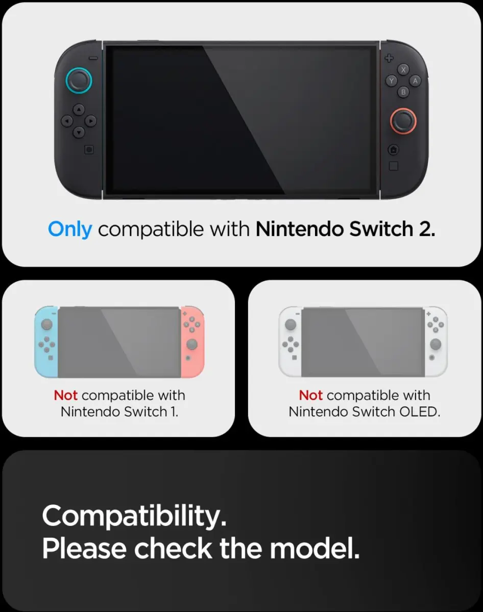 Spigen Dual Grip Nintendo Switch 2 Hoes Zwart afbeelding 8