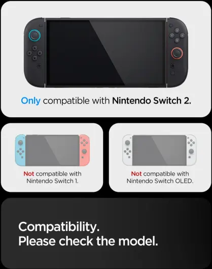 Spigen Dual Grip Nintendo Switch 2 Hoes Zwart afbeelding 8
