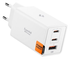 Spigen Essential EE673EU 67W GaN Snellader USB-A/USB-C met Power Delivery Wit afbeelding 1