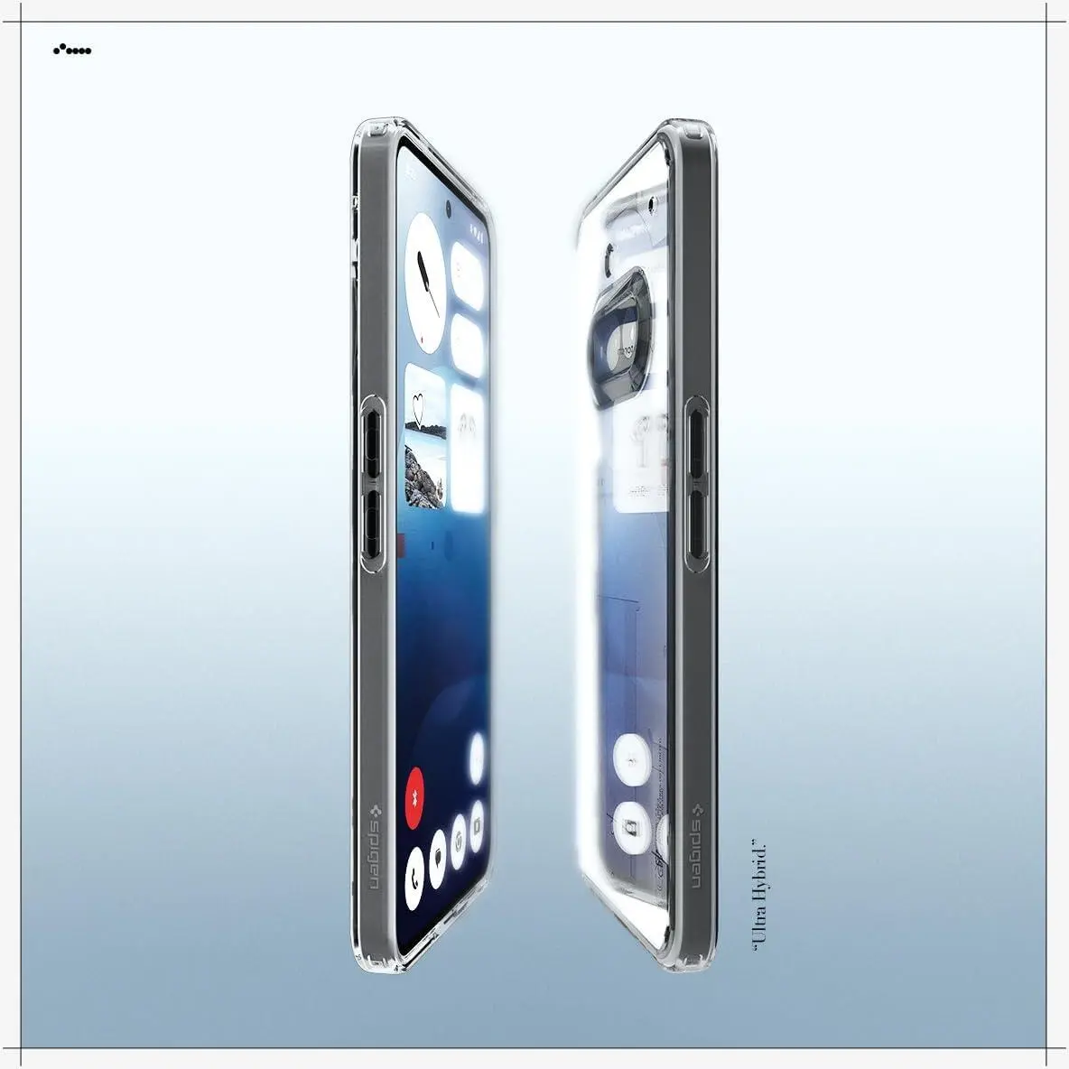 Spigen Ultra Hybrid Nothing Phone (3a) Hoesje Back Cover Space Crystal afbeelding 7