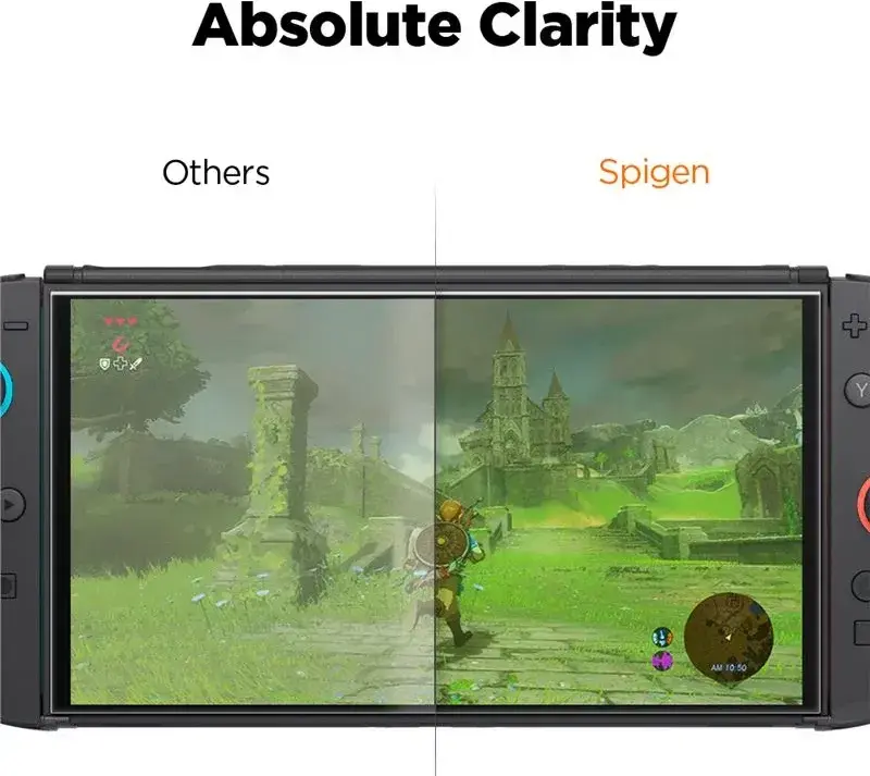 Spigen Glas.tR Slim Nintendo Switch 2 Screen Protector Tempered Glass (2-Pack) afbeelding 5