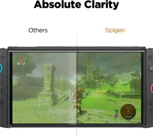 Spigen Glas.tR Slim Nintendo Switch 2 Screen Protector Tempered Glass (2-Pack) afbeelding 5