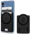Spigen Valentinus MagFit+ Magnetische MagSafe Kaarthouder Zwart afbeelding 1