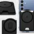 Spigen Valentinus MagFit+ Magnetische MagSafe Kaarthouder Zwart afbeelding 9