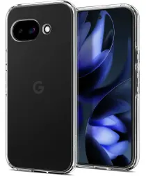 Spigen Crystal Flex Google Pixel 9a Hoesje Back Cover Transparant afbeelding