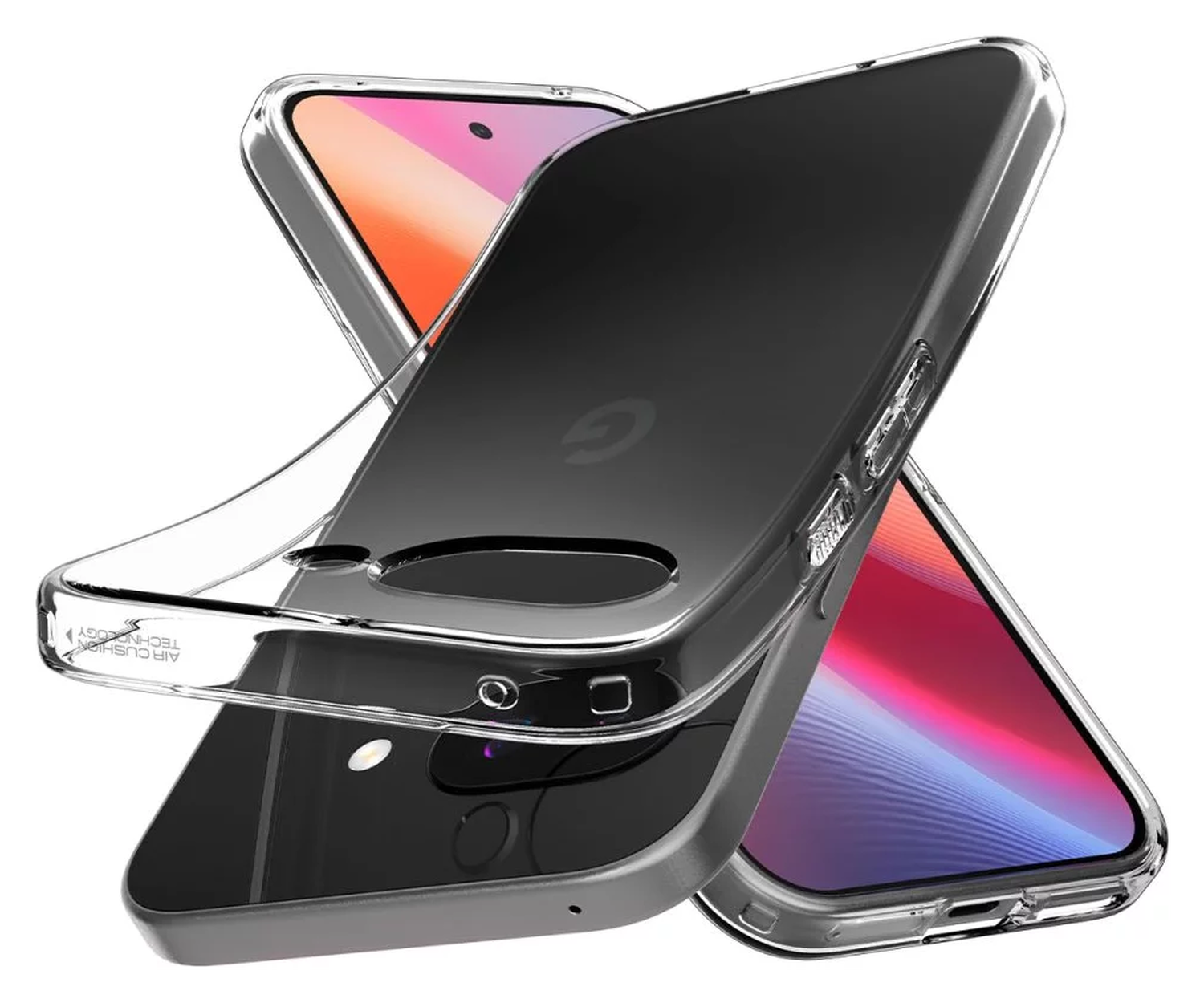 Spigen Crystal Flex Google Pixel 9a Hoesje Back Cover Transparant afbeelding 4