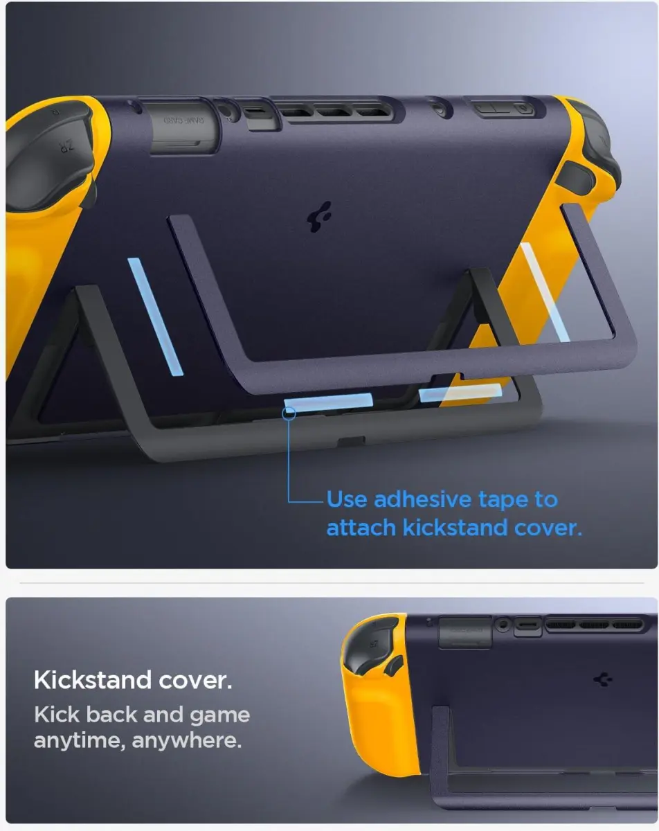 Spigen Nano Pop Nintendo Switch 2 Hoesje met Kickstand Blauw afbeelding 8