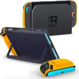 Spigen Nano Pop Nintendo Switch 2 Hoesje met Kickstand Blauw