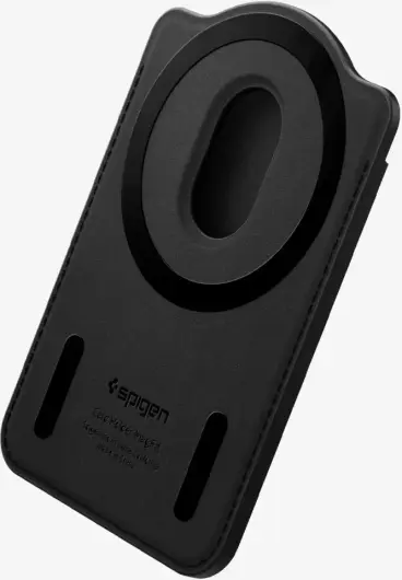 Spigen Urban Fit MagFit Magsafe/Qi2 Kaarthouder voor Pasjes Zwart afbeelding 6