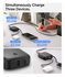 Spigen 10.000 mAh Powerbank Reisformaat Ingebouwde USB-C Kabel 30W Zwart afbeelding 3