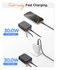 Spigen 10.000 mAh Powerbank Reisformaat Ingebouwde USB-C Kabel 30W Zwart afbeelding 5