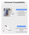 Spigen 10.000 mAh Powerbank Reisformaat Ingebouwde USB-C Kabel 30W Zwart afbeelding 7