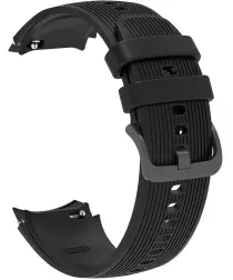 OnePlus Watch 3 / 2R / 2 Bandje - Siliconen met Gespsluiting - Zwart afbeelding