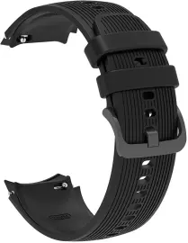 OnePlus Watch 3 / 2R / 2 Bandje - Siliconen met Gespsluiting - Zwart