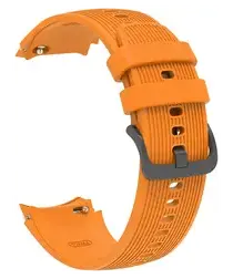 OnePlus Watch 3 / 2R / 2 Bandje - Siliconen met Gespsluiting - Oranje afbeelding