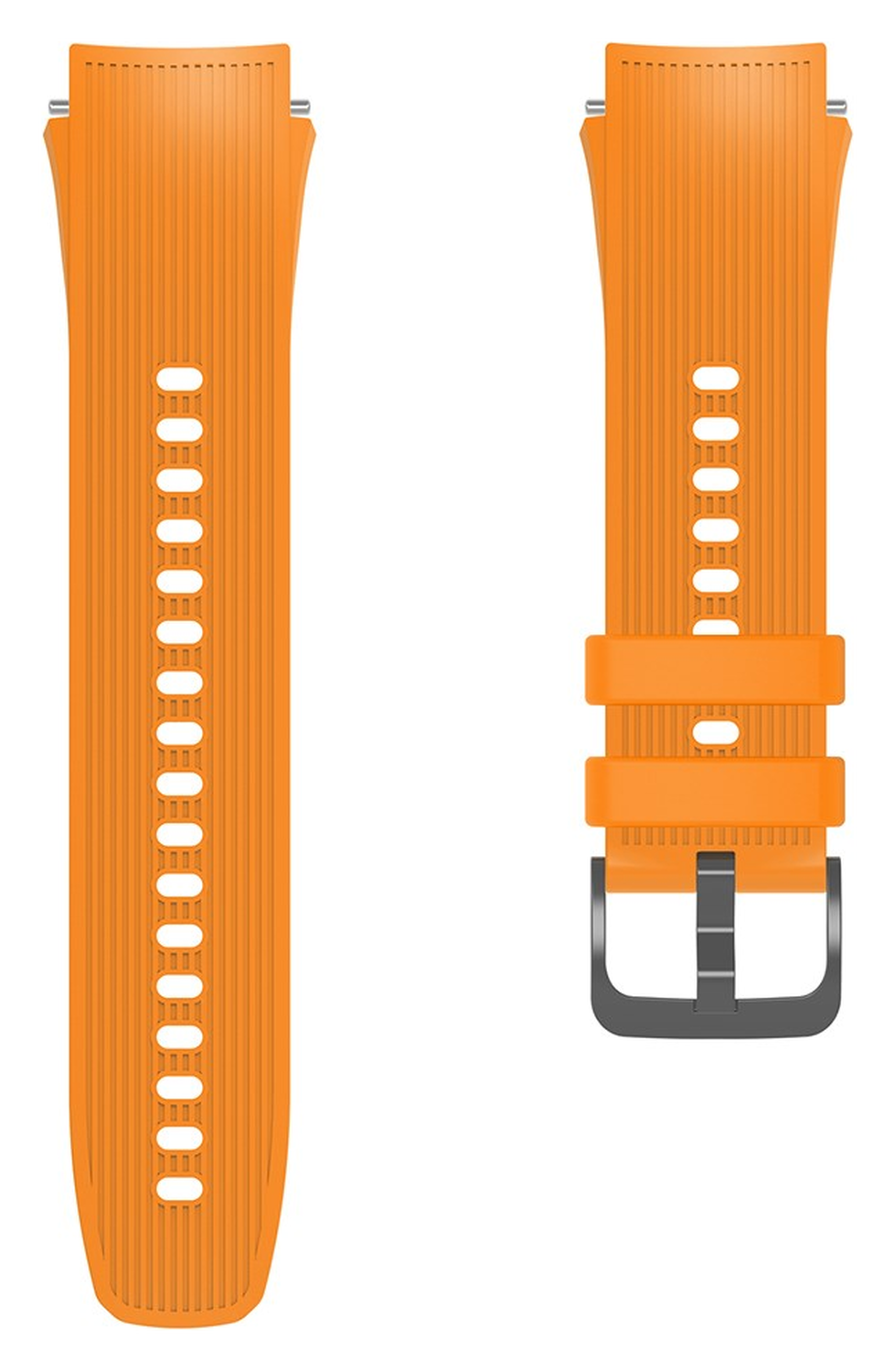 OnePlus Watch 3 / 2R / 2 Bandje - Siliconen met Gespsluiting - Oranje afbeelding 2
