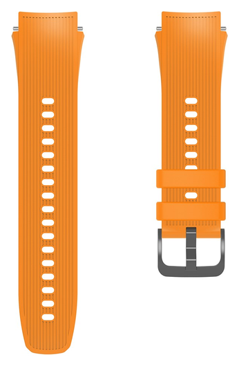 OnePlus Watch 3 / 2R / 2 Bandje - Siliconen met Gespsluiting - Oranje afbeelding 2