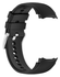 OnePlus Watch 3 / 2R / 2 Bandje Siliconen - met Gespsluiting - Zwart afbeelding 4